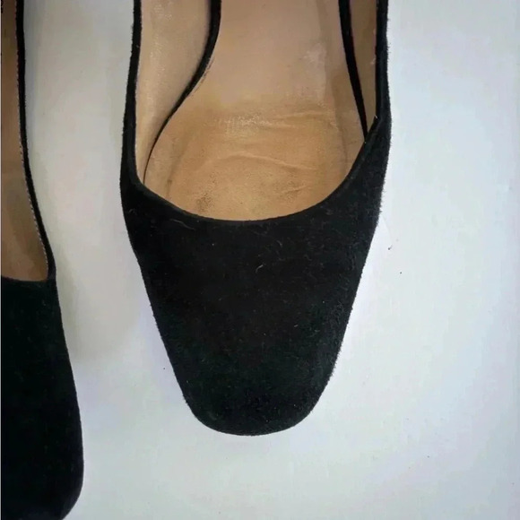 Ron White Black Suede Block Heel - Picture 5 of 10